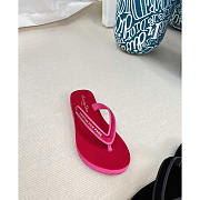 Dior Diorsea Flip Flops Velvet Pink - 3