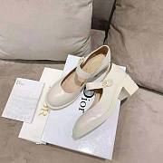 Dior D-Doll Pump White Shiny Calfskin - 5