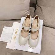 Dior D-Doll Pump White Shiny Calfskin - 3