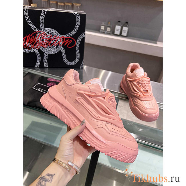 Versace All Pink Odissea Sneakers - 1