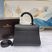 Delvaux Brillant PM Black 24x12x19cm - 4