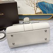 Delvaux Brillant PM White 24x12x19cm - 3