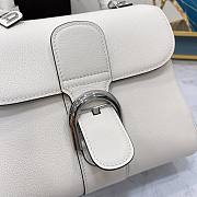 Delvaux Brillant PM White 24x12x19cm - 2