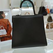 Delvaux L'Humour MM Black White 28x15x26cm - 4