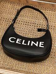 Celine Ava Bag In Smooth Calfskin Black 23x14x7cm - 4