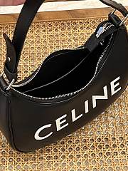 Celine Ava Bag In Smooth Calfskin Black 23x14x7cm - 2