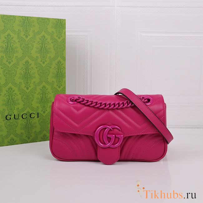 Gucci Mini Marmont Pink Neon 23cm - 1