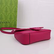 Gucci Mini Marmont Pink Neon 23cm - 5