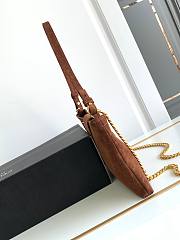 Celine Wiltern Clutch Triomphe Crocodile Brown 31.5x16x1cm - 6