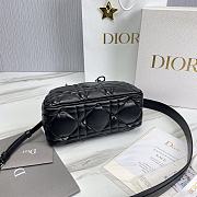 Lady Dior 95.22 Small Bag Full Black 25x10x16cm - 3