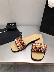 Chanel Mules Wool Tweed - 4