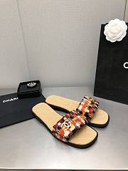 Chanel Mules Wool Tweed - 3