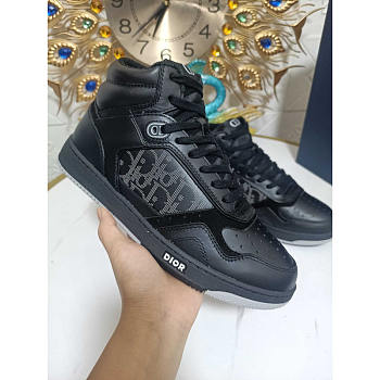 Dior B27 High Top Black Sneaker