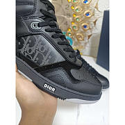 Dior B27 High Top Black Sneaker - 5