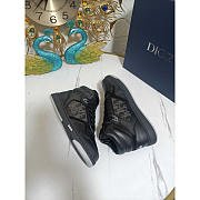 Dior B27 High Top Black Sneaker - 2