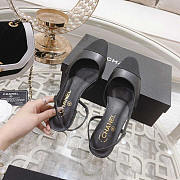 Chanel Slingback Black Sandal - 2