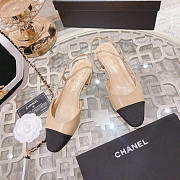 Chanel Slingback Beige Sandal - 5