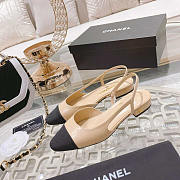 Chanel Slingback Beige Sandal - 3