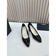 Chanel Pumps Patent Calfskin Black 5cm - 3