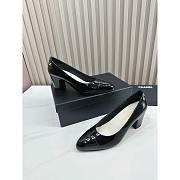 Chanel Pumps Patent Calfskin Black 5cm - 2