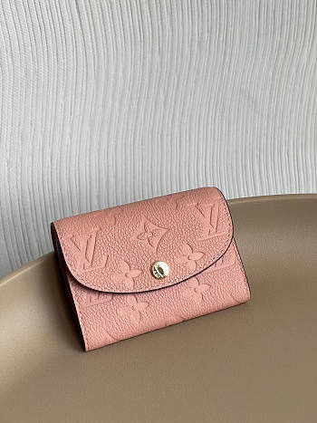 Louis Vuitton LV Rosalie Coin Purse Rose Pink 11 x 8 x 2.5 cm