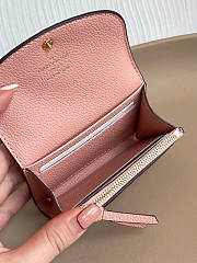 Louis Vuitton LV Rosalie Coin Purse Rose Pink 11 x 8 x 2.5 cm - 3