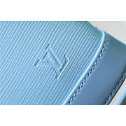 Louis Vuitton LV Alma BB Bag Epi Calfskin Light Blue 23.5 x 17.5 x 11.5 cm - 4