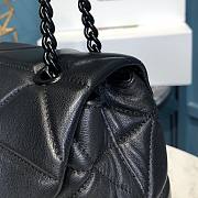 Prada Medium Nappa Leather Spectrum Bag Black 25x18x11cm - 2