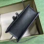 Gucci Dionysus Mini Top Handle Bag Black 18x12x6cm - 4