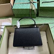 Gucci Dionysus Mini Top Handle Bag Black 18x12x6cm - 3