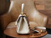 Gucci Horsebit 1955 Top Handle White 22x16x10.5cm - 6