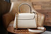 Gucci Horsebit 1955 Top Handle White 22x16x10.5cm - 4