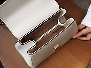 Gucci Horsebit 1955 Top Handle White 22x16x10.5cm - 2