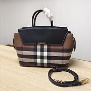 Burberry Medium Catherine Bag Dark Birch Brown 28 x 13 x 23cm - 1