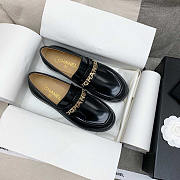 Chanel Moccasins Patent Calfskin Black - 4