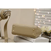 Dior Small Lady Bag Beige 20cm - 6