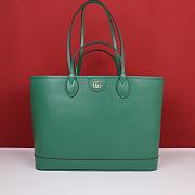 Gucci Ophidia Medium Tote Bag Green 38.5x28.5x15cm - 1