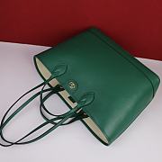 Gucci Ophidia Medium Tote Bag Green 38.5x28.5x15cm - 5