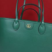 Gucci Ophidia Medium Tote Bag Green 38.5x28.5x15cm - 2