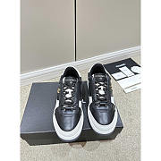 Chanel Sneakers Lambskin & Suede Calfskin White & Black - 3