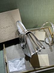 BVLGARI Serpenti Forever Top Handle Silver 18.5 x 16 x 10.5 cm - 5