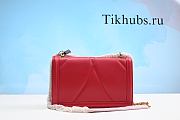 Dolce Gabbana Devotion Crossbody Bag Red 26cm - 4