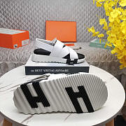 Hermes Electric Sandals White - 2