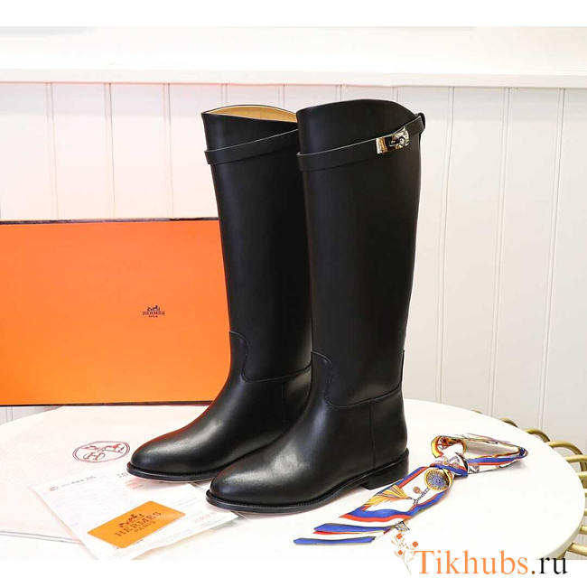 Hermes Jumping Boot Black - 1