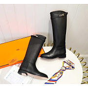 Hermes Jumping Boot Black - 5