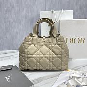 Dior Medium Toujours Bag Powder Beige 28.5 x 21.5 x 19 cm - 3