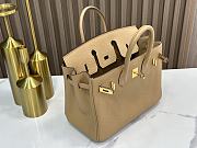 Hermes Birkin 25 Beige Gold 25x20x13cm - 2