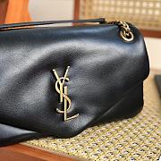 YSL Calypso Bag In Lambskin Black Gold 26x14x7xcm - 2