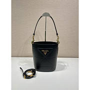 Prada Bucket Bag Black 20x22.5x14cm - 1