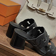 Hermes Gaby 60 Sandals Black 6cm - 2